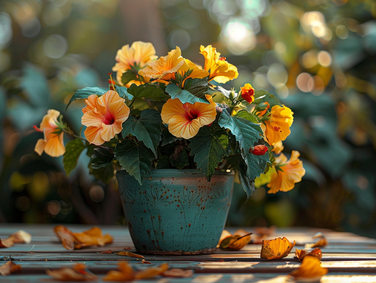 feuilles hibiscus